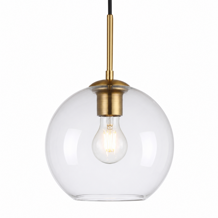 Luna Suspension boule en verre – vue principale