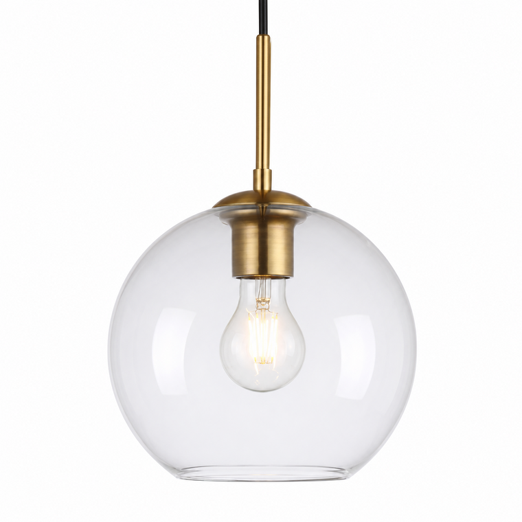 Luna Suspension boule en verre – vue principale