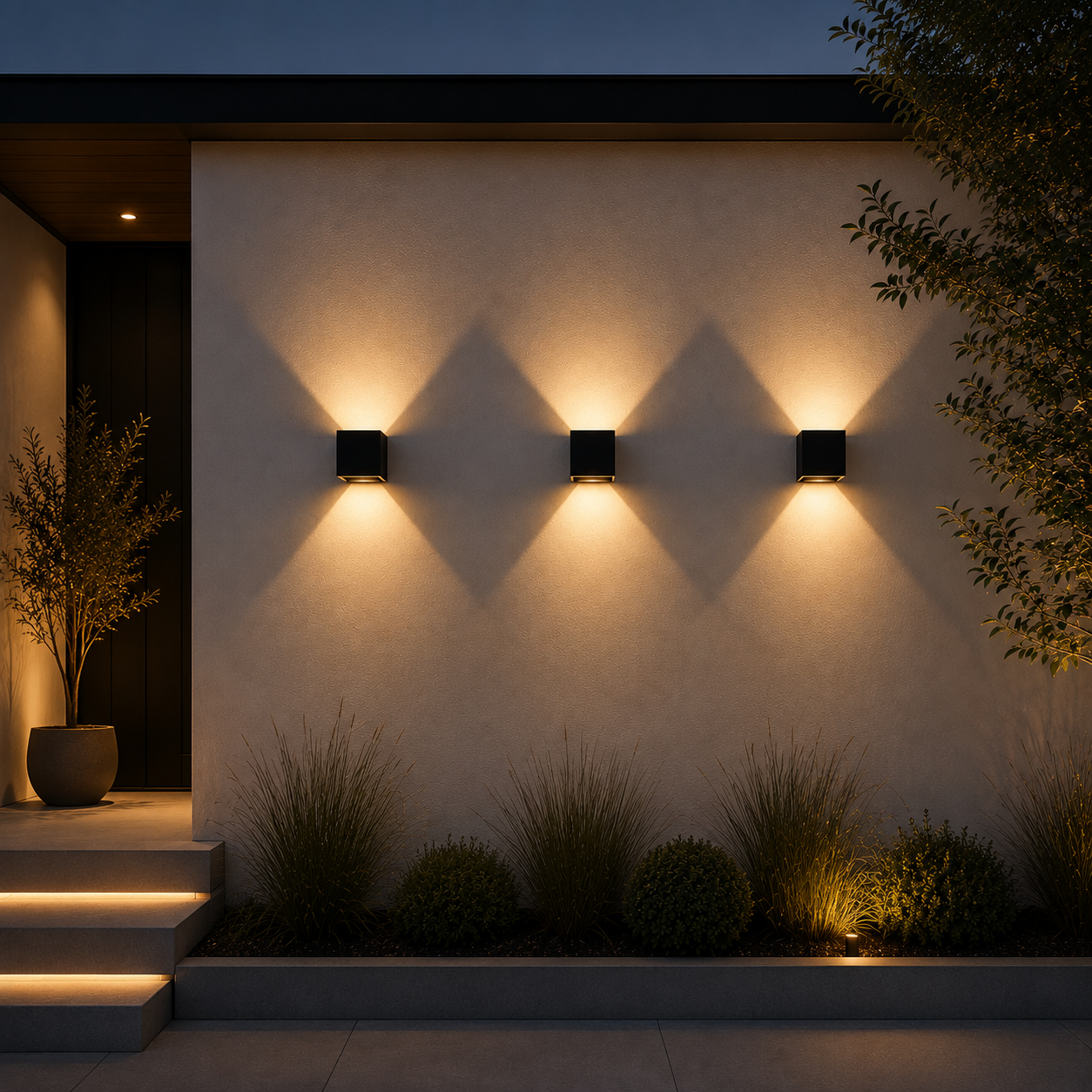 Alma Applique murale LED cubique – vue 5