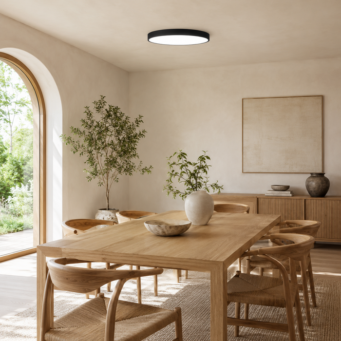 Elia Plafonnier LED arrondi – vue 5